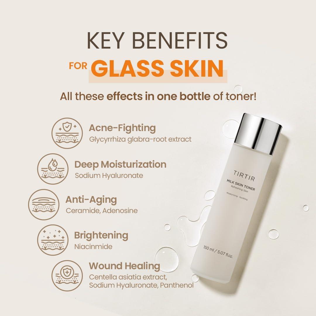 TIRTIR Milk Skin Toner 150ml - DaniChou-Store