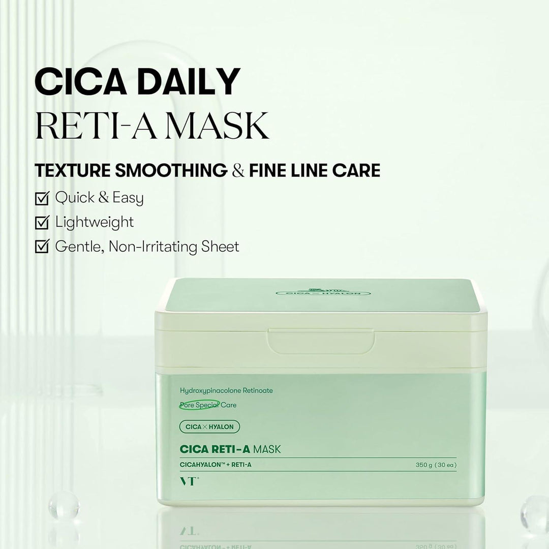 VT Cosmetics CICA Reti-A Mask 7 Days - DaniChou-Store