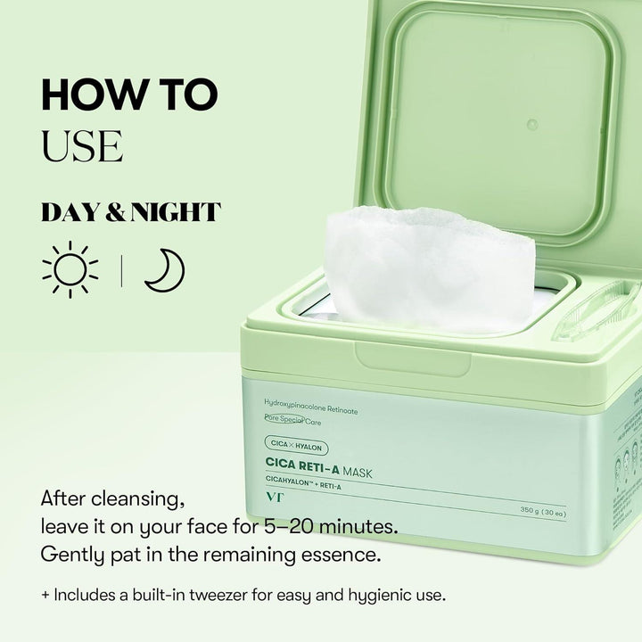 VT Cosmetics CICA Reti-A Mask 7 Days - DaniChou-Store