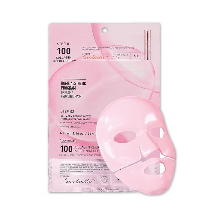 VT Cosmetics Collagen Reedle Shot 100 2Step Hydrogel Mask - DaniChou-Store