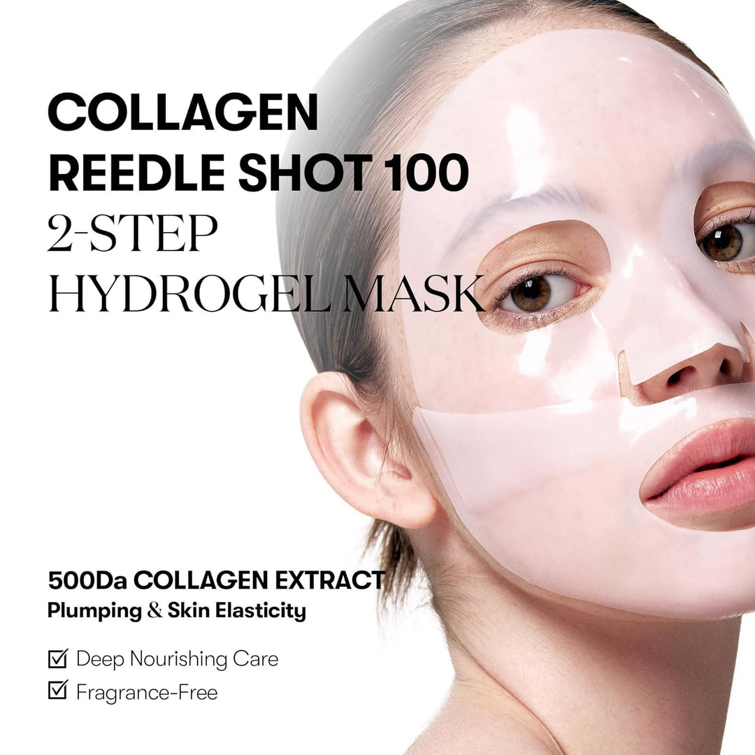 VT Cosmetics Collagen Reedle Shot 100 2Step Hydrogel Mask - DaniChou-Store
