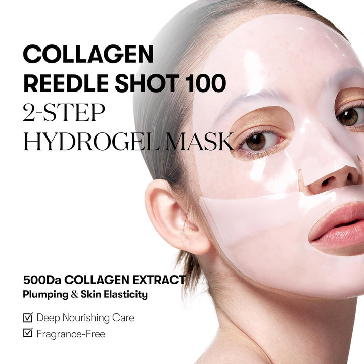VT Cosmetics Collagen Reedle Shot 100 2Step Hydrogel Mask - DaniChou-Store