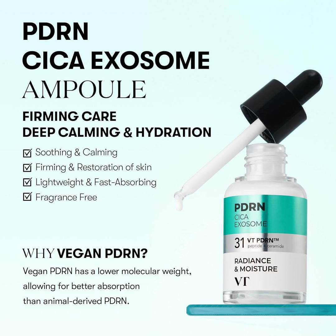 VT Cosmetics PDRN Cica Exosome Firming Ampoule 30 ml